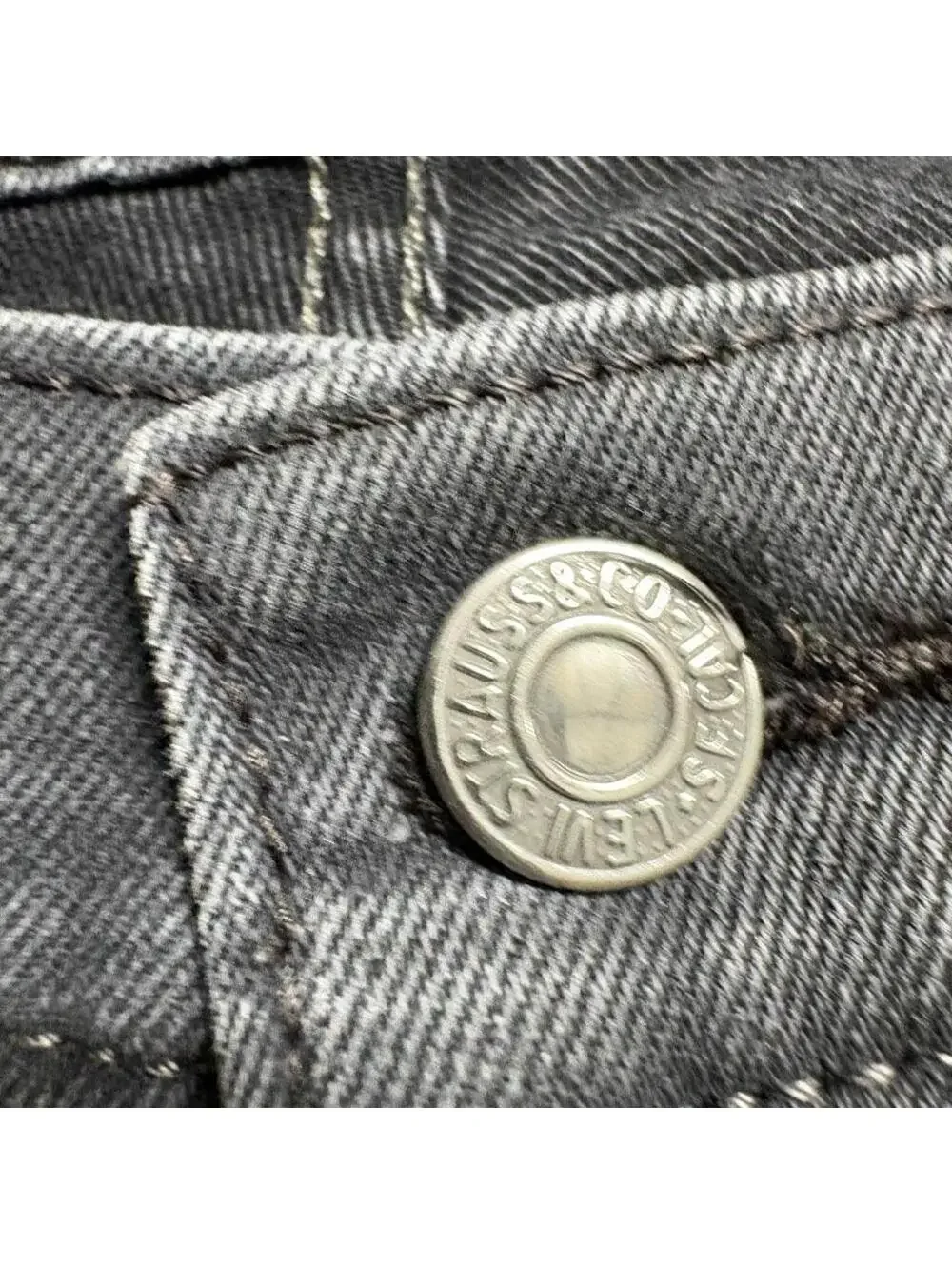 Levi's 511 Slim Fit Jeans Mens 30x30 Gray Denim Stretch Pants